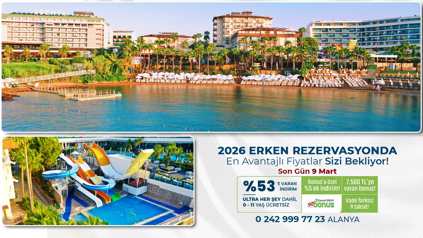 Erken Rezervasyon Fırsatları Başladı!